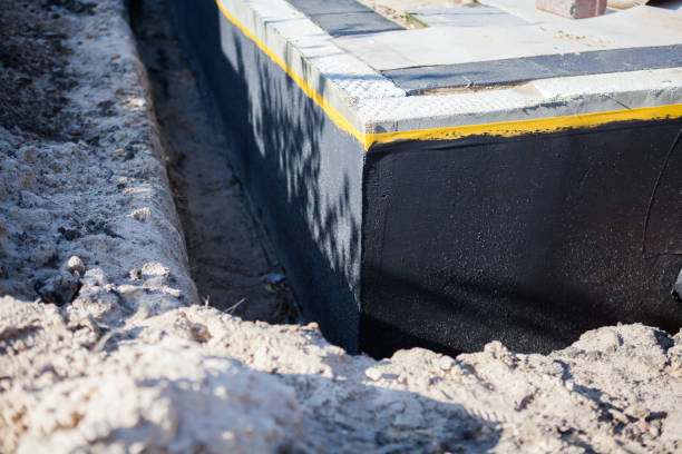 Professional Crawl Space Encapsulation technician working in Carversville, PA